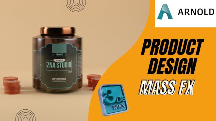 Product Design in 3ds max | fill the Jar with candies Mass Fx | Arnold render setup in 3ds max 2024 Product Design in 3ds max | fill the Jar with candies Mass Fx | Arnold render setup in 3ds max 2024